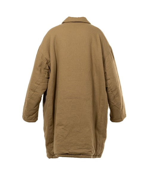 KAMIYA コート ジャケット Padded Pinstripe Coat メンズ : ZOZOTOWN