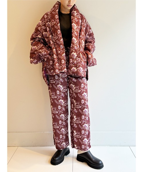 「sara mallika」 イージーパンツ FREE グリーン レディース_画像8