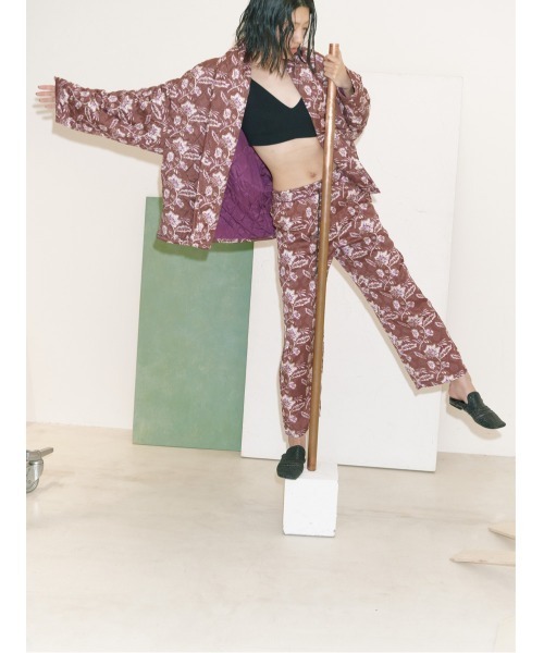 「sara mallika」 イージーパンツ FREE グリーン レディース_画像10