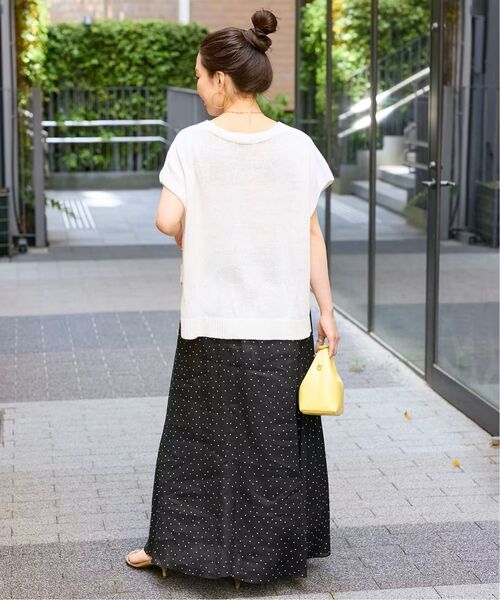 「B.C STOCK」 「Simplicite」ロングスカート FREE ブルー レディース_画像4