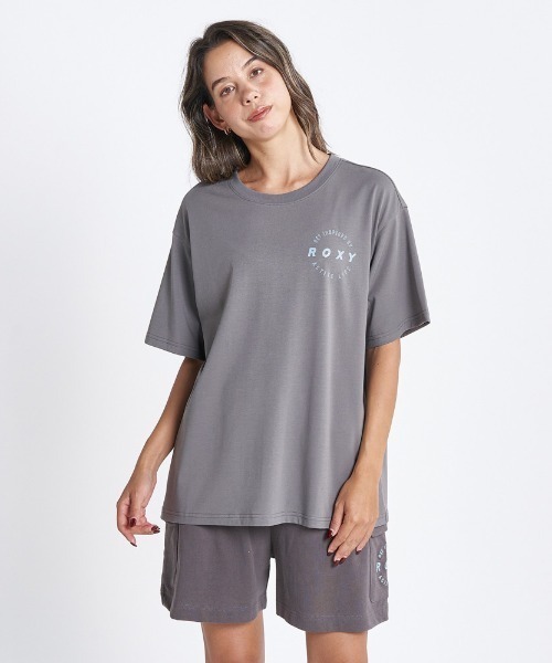 「ROXY」 半袖Tシャツ LARGE ピンク レディース_画像5