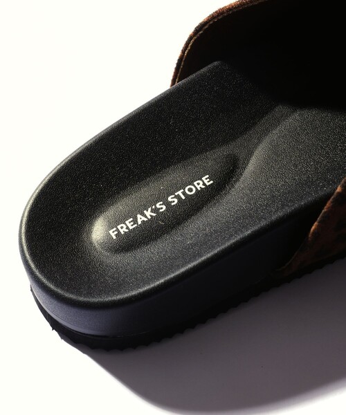 「FREAK'S STORE」 サンダル 25.0cm キャメル メンズ_画像4