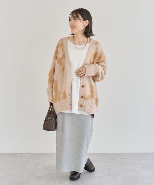 Green Parks（グリーンパークス） カーディガン アニマル柄