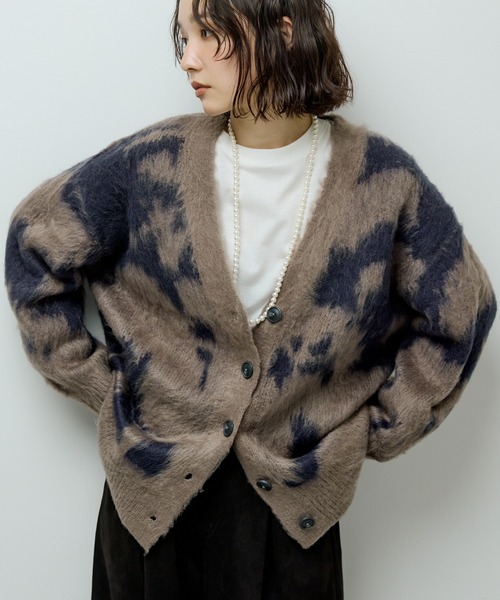 Supreme アニマル柄 カーディガン Green Parks（グリーンパークス） カーディガン アニマル柄