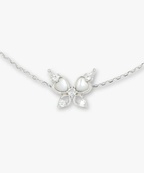 ANNA SUI（アナスイ） ブレスレット シェル蝶モチーフ シルバー