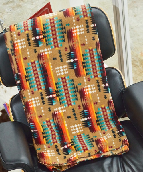 ROCKMOUNT（ロックマウント） ブランケット ネイティブ柄 フリース