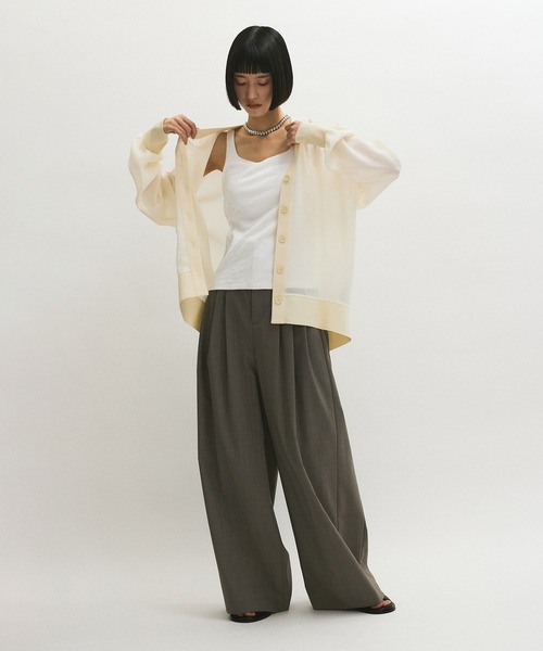 「MILLER」 キャミソール FREE ブラック レディース_画像3