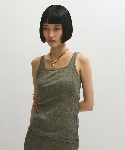 「MILLER」 キャミソール FREE ブラック レディース_画像8