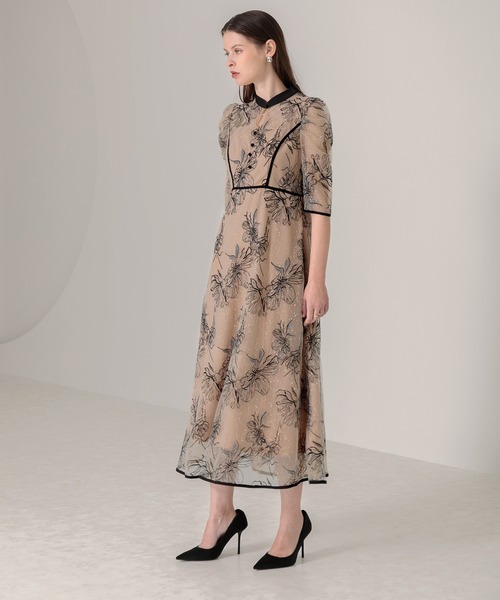 「Leja」 半袖ワンピース MEDIUM ブルー レディース_画像4