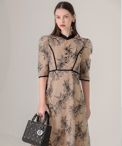 「Leja」 半袖ワンピース MEDIUM ブルー レディース_画像6