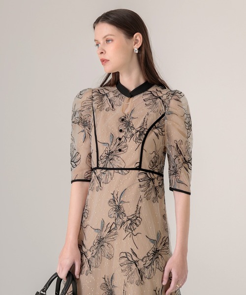 「Leja」 半袖ワンピース MEDIUM ブルー レディース_画像7