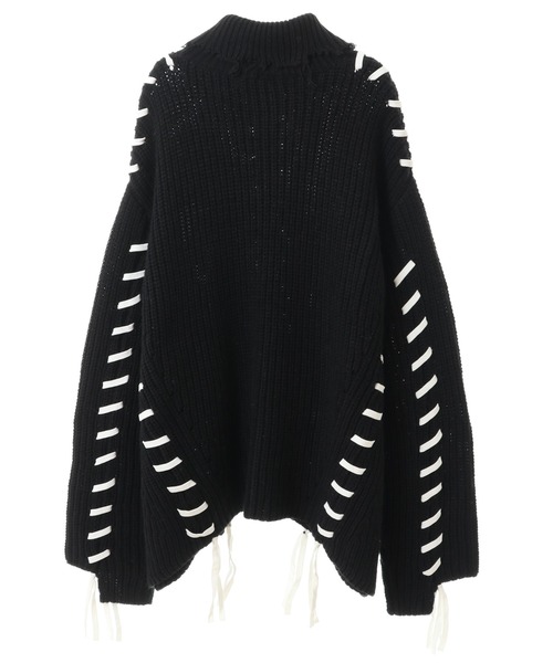 「Candy Stripper」 タートルネックニット 2 オフホワイト レディース_画像5