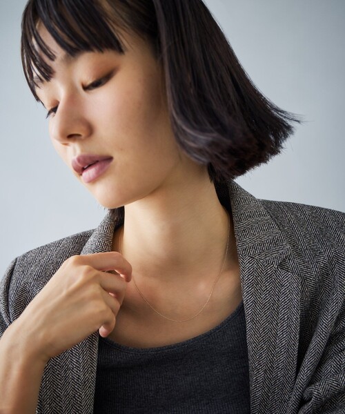 Jouete（ジュエッテ） ネックレス K10YG ネックレス ボールチェーン