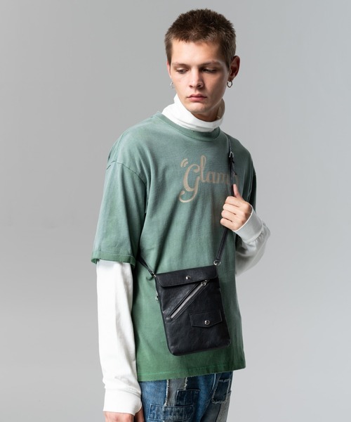 glamb（グラム） ショルダーバッグ Riders Sacoche Bag / ライダース