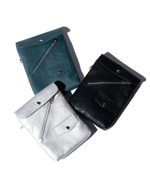 glamb（グラム） ショルダーバッグ Riders Sacoche Bag / ライダース