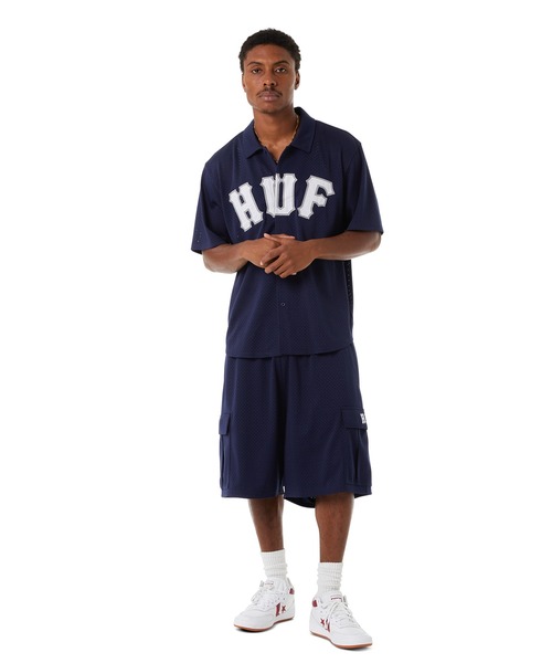「HUF」 ハーフパンツ MEDIUM ホワイト メンズの画像