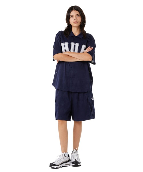 「HUF」 ハーフパンツ MEDIUM ホワイト メンズの画像