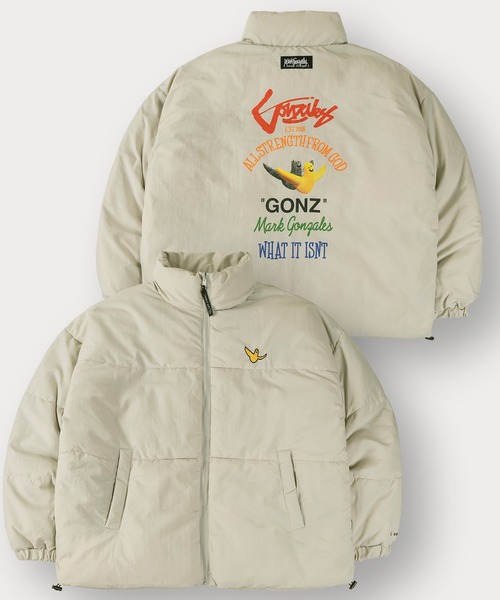 「（What it isNt）ART BY MARKGONZALES」 ブルゾン L グレー メンズ