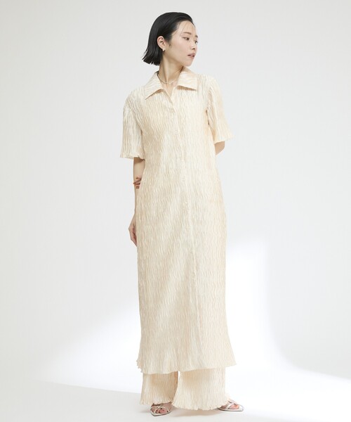 「Firsthand」 シャツワンピース FREE ブルー レディース_画像5