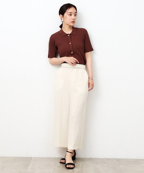 「OPAQUE.CLIP」 スラックス 40 ブルー系その他 レディース_画像3