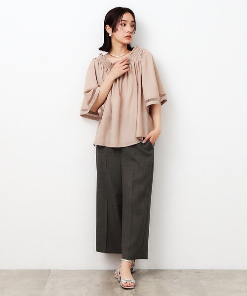 「OPAQUE.CLIP」 スラックス 40 ブルー系その他 レディース_画像7