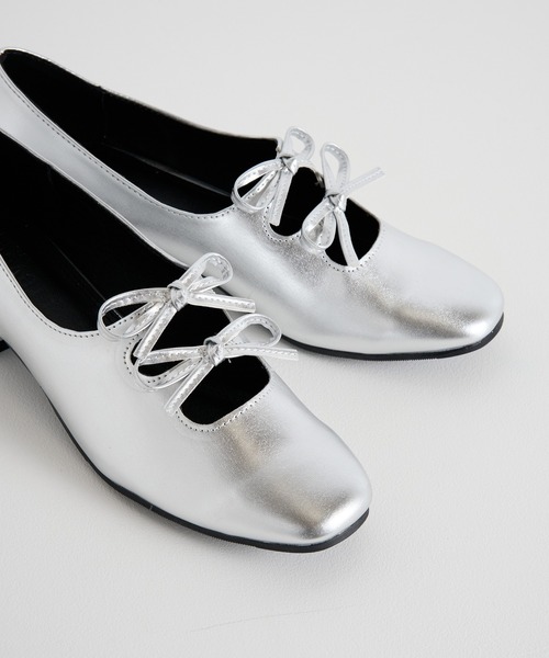 「MAISON BREEZE reveur」 フラットパンプス LL ブラウン レディース_画像3