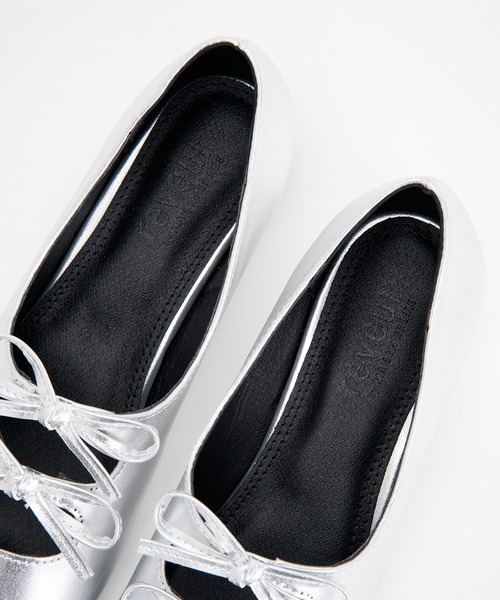 「MAISON BREEZE reveur」 フラットパンプス LL ブラウン レディース_画像5