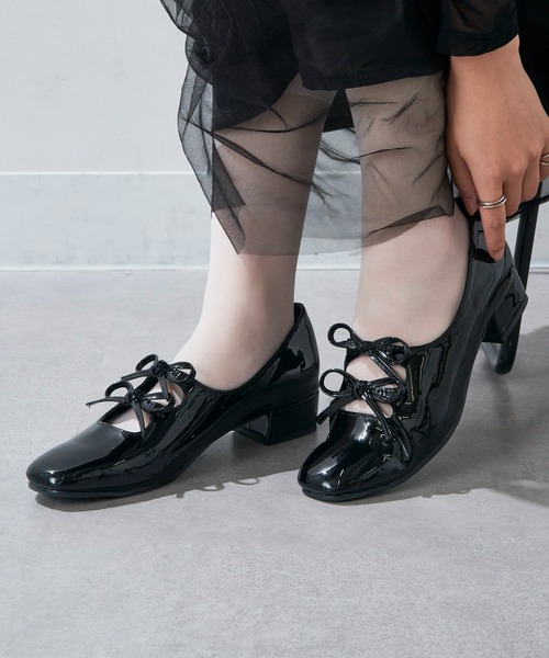 「MAISON BREEZE reveur」 フラットパンプス LL ブラウン レディース_画像6