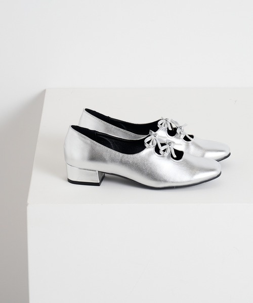 「MAISON BREEZE reveur」 フラットパンプス LL ブラウン レディース_画像9