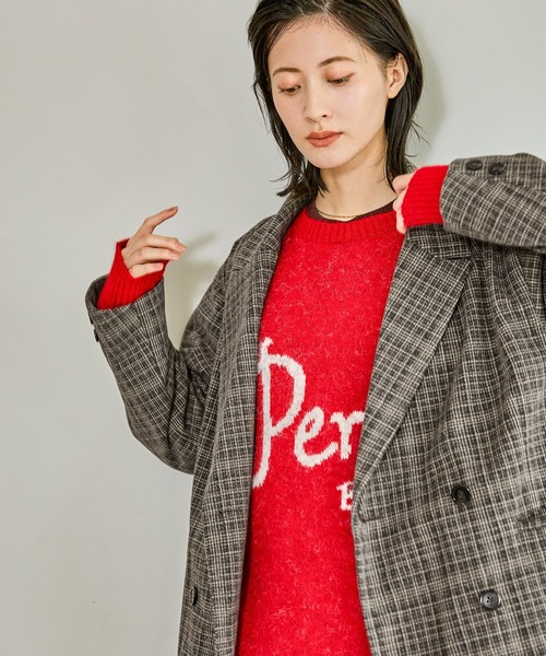 LEONARD アイボリー テーラードジャケット LEONARD アイボリー 刺繍