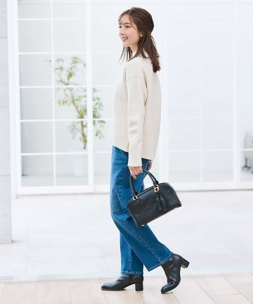 a.v.v（アー・ヴェ・ヴェ） ニット セーター 「WEB限定」クロップド