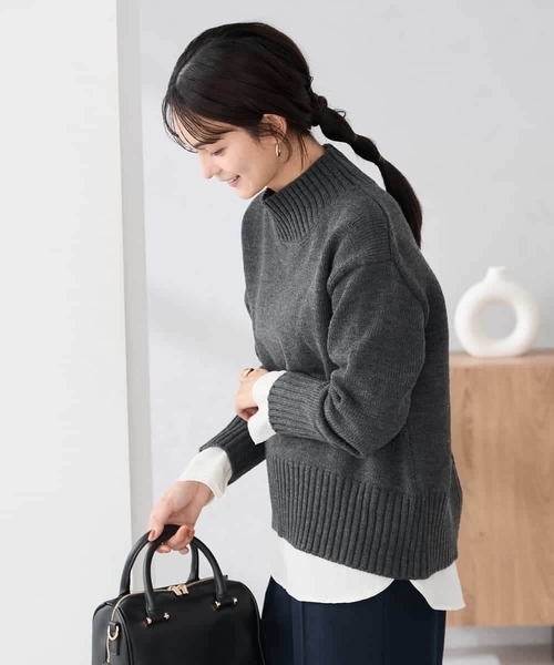 a.v.v（アー・ヴェ・ヴェ） ニット セーター 「WEB限定」クロップド