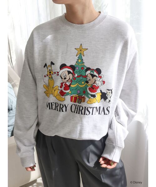 Ungrid（アングリッド） トレーナー スウェット クリスマスプリント