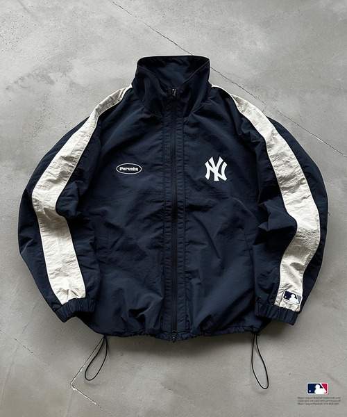 Perushu ナイロンブルゾン MEDIUM ネイビー メンズ : ZOZOTOWN Yahoo