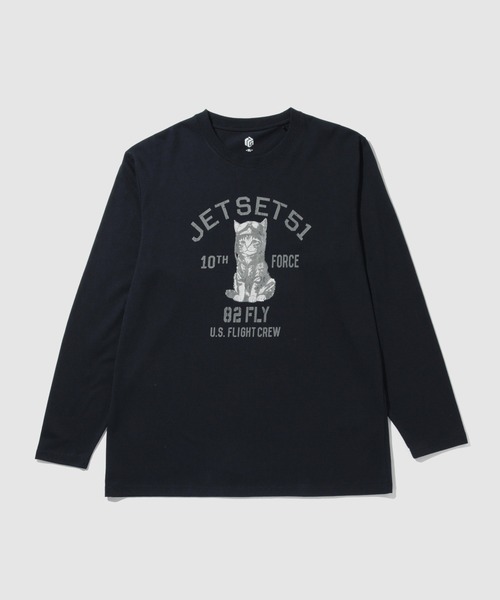 tシャツ T-GRAPHICS アニマルプリント長袖Tシャツ メンズ : ZOZOTOWN