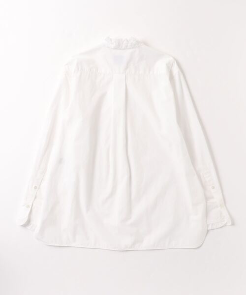 [UNITED ARROWS] длинный рукав блуза 36 белый женский 