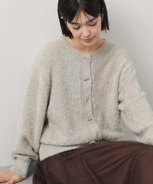 Gready Brilliant（グレディブリリアン） カーディガン 2wayラメ