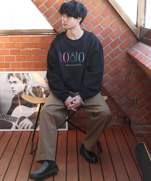 「８(eight)」 「Bracciano」スリッポン SMALL ブラック メンズ_画像7