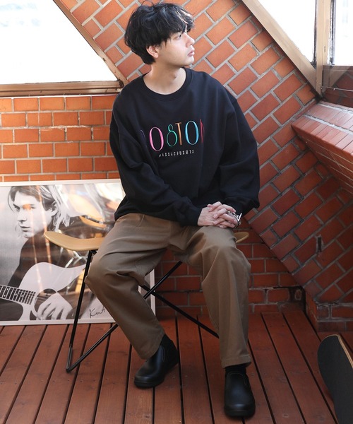 「８(eight)」 「Bracciano」スリッポン SMALL ブラック メンズ_画像9