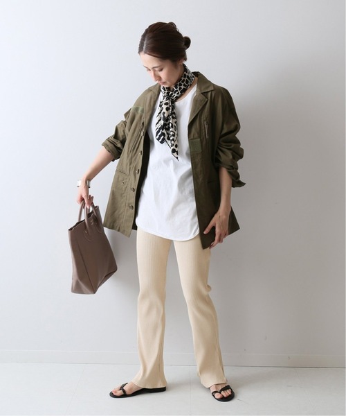 FRAMeWORK（フレームワーク） ミリタリージャケット FREE グリーン