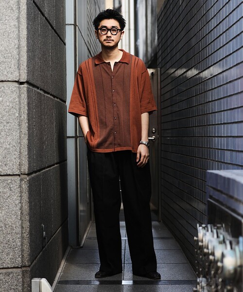 「FREAK'S STORE」 チノパンツ SMALL オリーブ メンズ_画像4