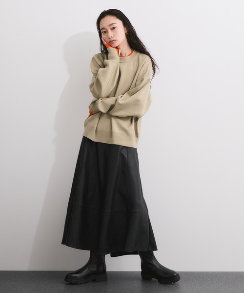 「LE CERCLE par rope'」 長袖ニット FREE ベージュ系その他 レディース_画像5