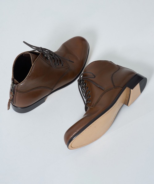 PADRONE（パドローネ） ブーツ 「PADRONE」別注 BACK ZIP CHUKKA BOOTS