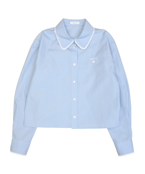 新品♡定価30,000円 MILK 定番パフブラウス オフ白 ブラック2着セット 新品♡定価30,000円 MILK 定番パフブラウス オフ白 ブラック2着セット