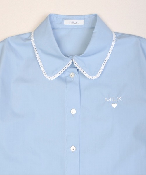 MILK♡メイデンブラウス MILK（ミルク） ブラウス シャツ ハート ブラウス レディース