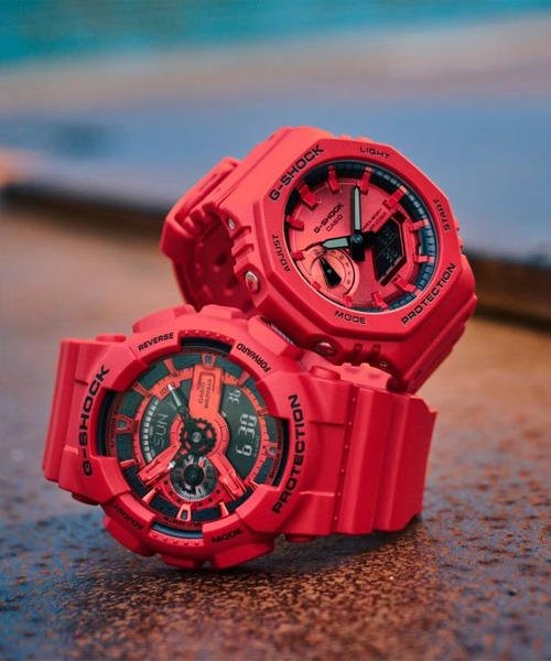 G-SHOCK 143 レッド腕時計 G-SHOCK 腕時計 G-SHOCK/ジーショック ”Iconic Styles” GA-2100RRB