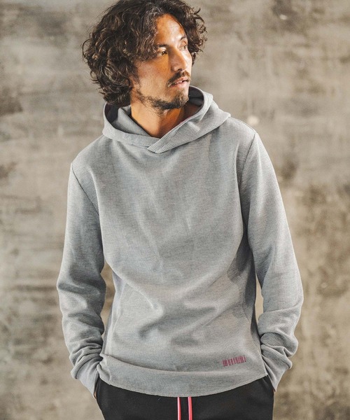 「felkod」 プルオーバーパーカー M ホワイト メンズ_画像3