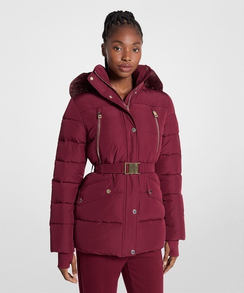 MICHAEL KORS（マイケルコース） ブルゾン X-SMALL レッド レディース