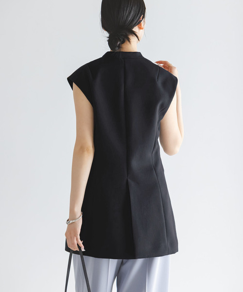 美品 ノーブル Noble ツイル クロス ジレ ベスト 楽天市場】【SALE／50%OFF】ツイルクロスジレ NOBLE ノーブル トップス