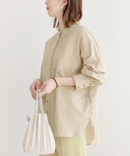 「reca」 長袖チュニック M ベージュ レディース_画像5